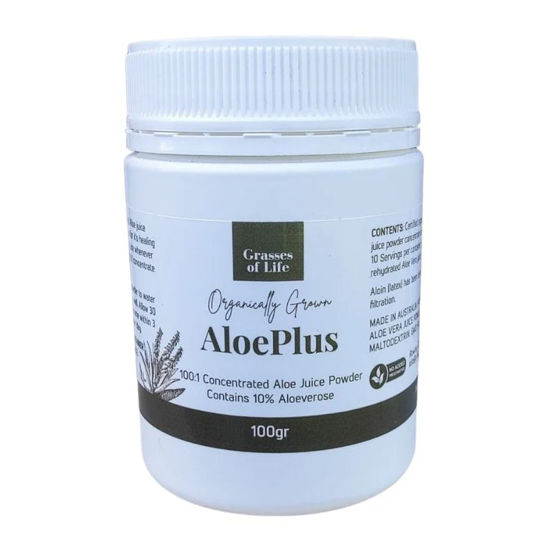 Grasses of Life AloePlus Juice Powder 100g