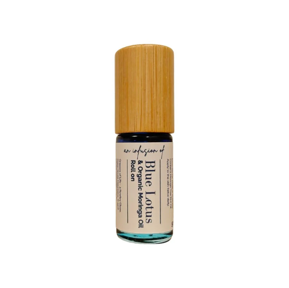Grasses of Life Blue Lotus & Organic Moringa Roll On 5ml