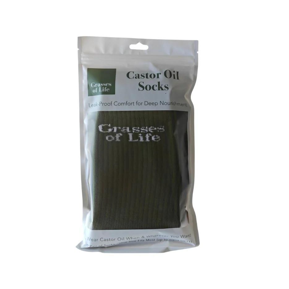 Grasses of Life Castor Oil Everywhere Socks