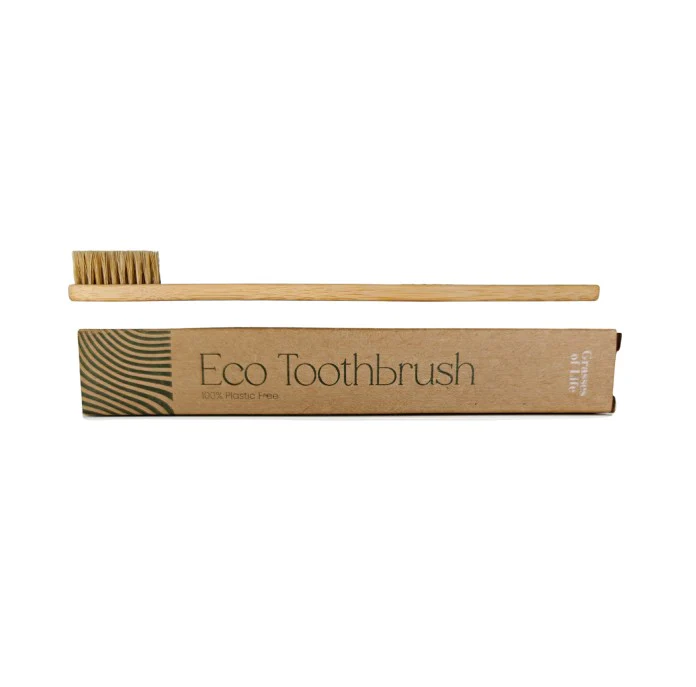 Grasses of Life Eco Plastic Free Toothbrush - Box of 12