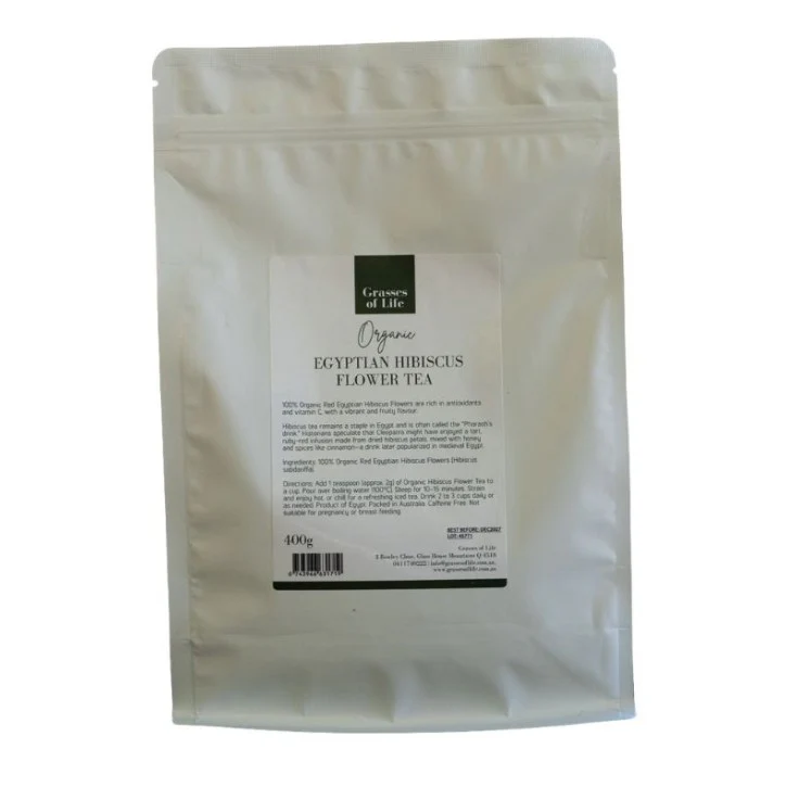 Grasses of Life Egyptian Hibiscus Loose Leaf Tea - Image 2
