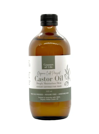 Grasses of Life Organic Castor Oil - Image 3