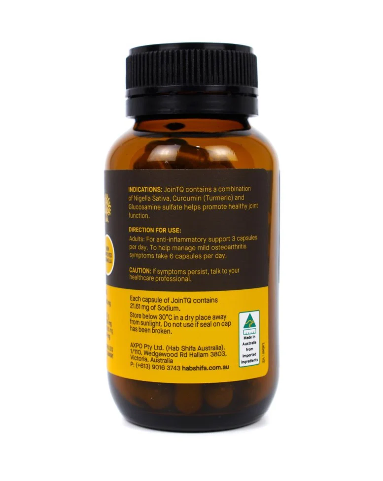 Hab Shifa JoinTQ Black Seed 60 Capsules - Image 2