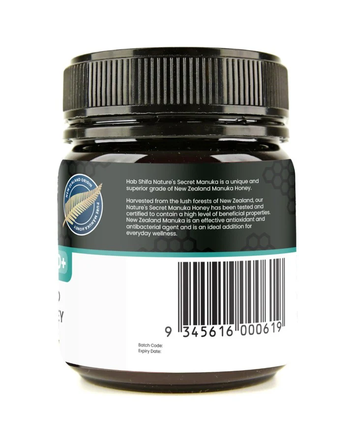 Hab Shifa Manuka Honey New Zealand (UMF 10+)MGO260+ 250g - Image 2