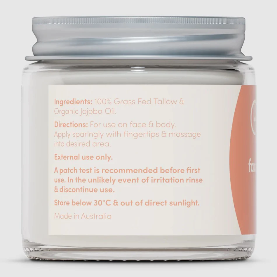 Handmaid Whipped Tallow Face and Body Balm Natural 80g - Image 2