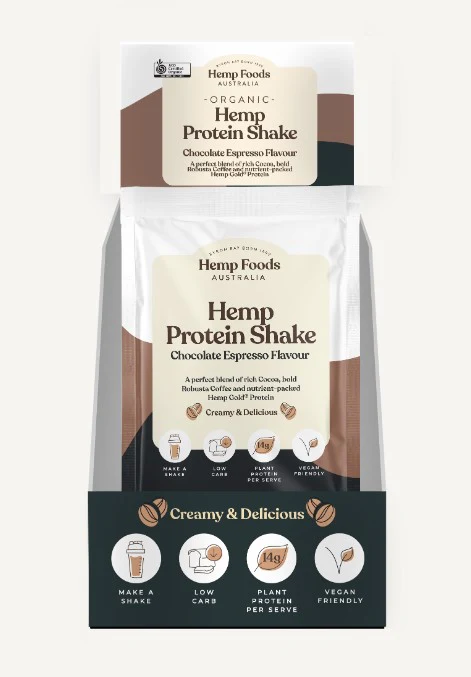 Hemp Foods Australia Hemp Protein Shake Chocolate Espresso - Image 4