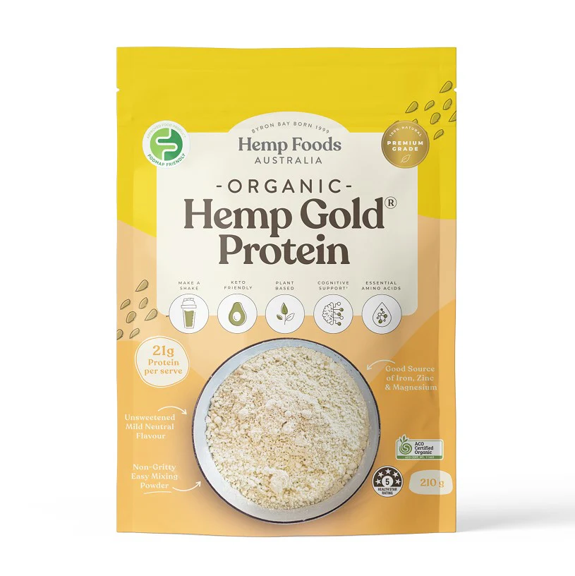 Hemp Foods Australia Organic Hemp Protein Powder Gold - Image 6