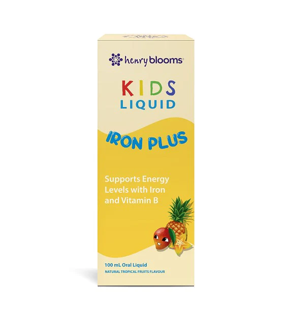 Henry Blooms Kids Liquid Iron Plus 100ml