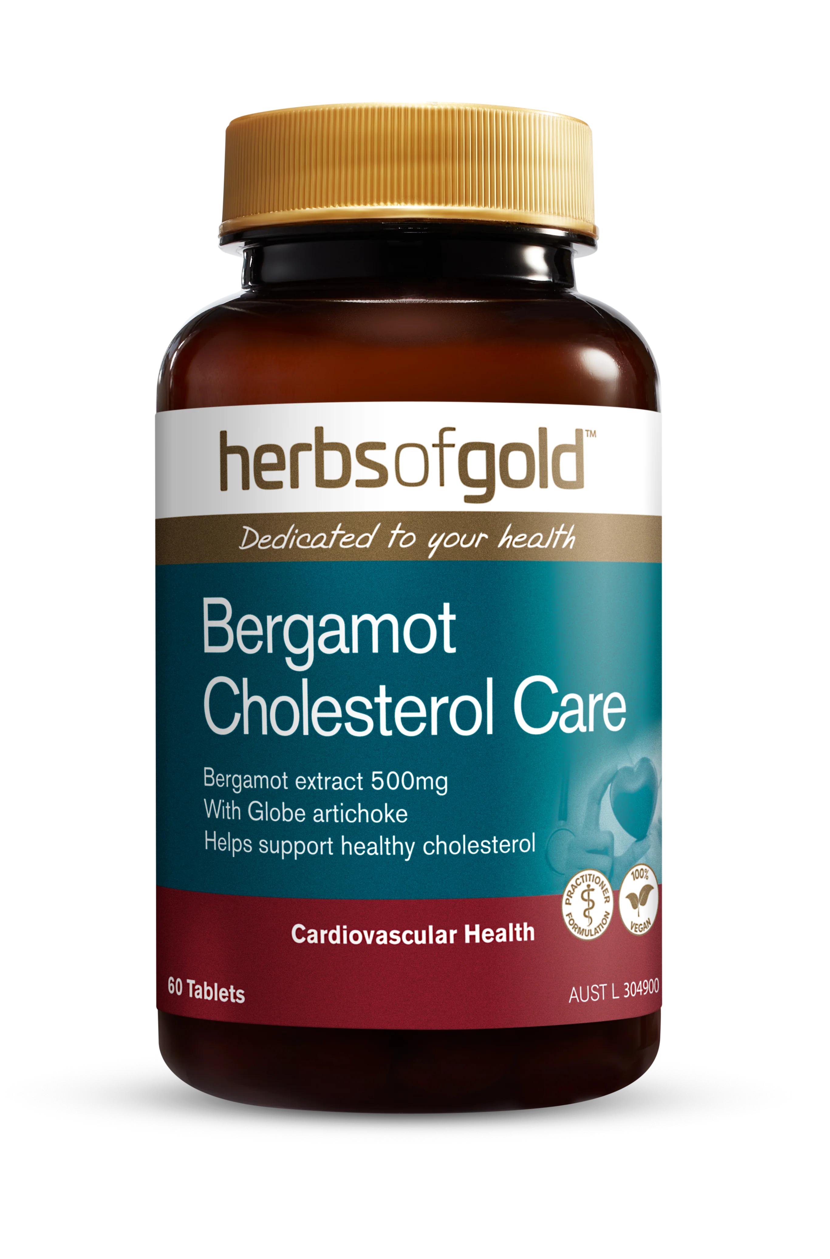 Herbs of Gold Bergamot Cholesterol Care 60 tablets