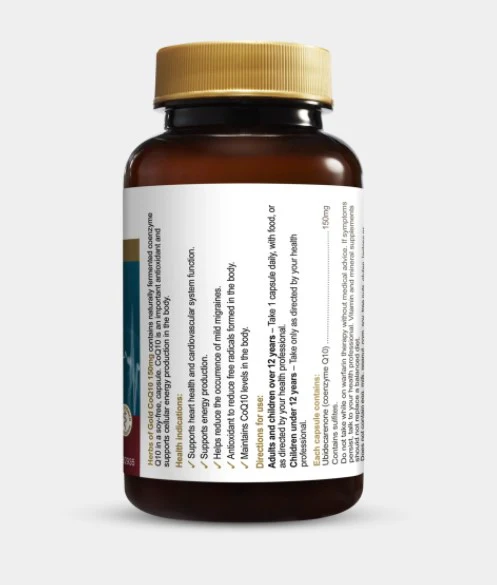 Herbs of Gold CoQ10 150 Max - Image 3