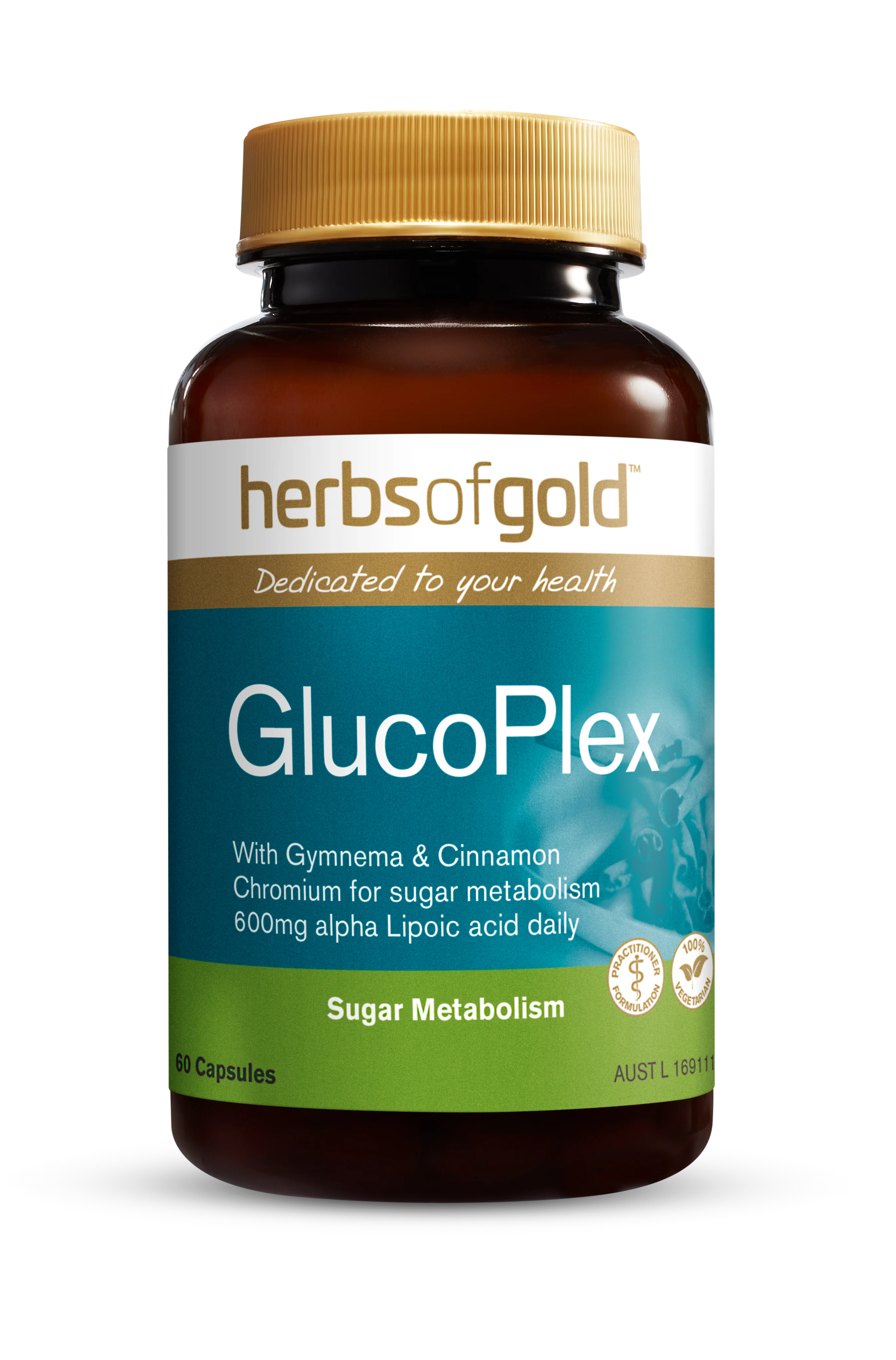Herbs of Gold Glucoplex 60 tablets