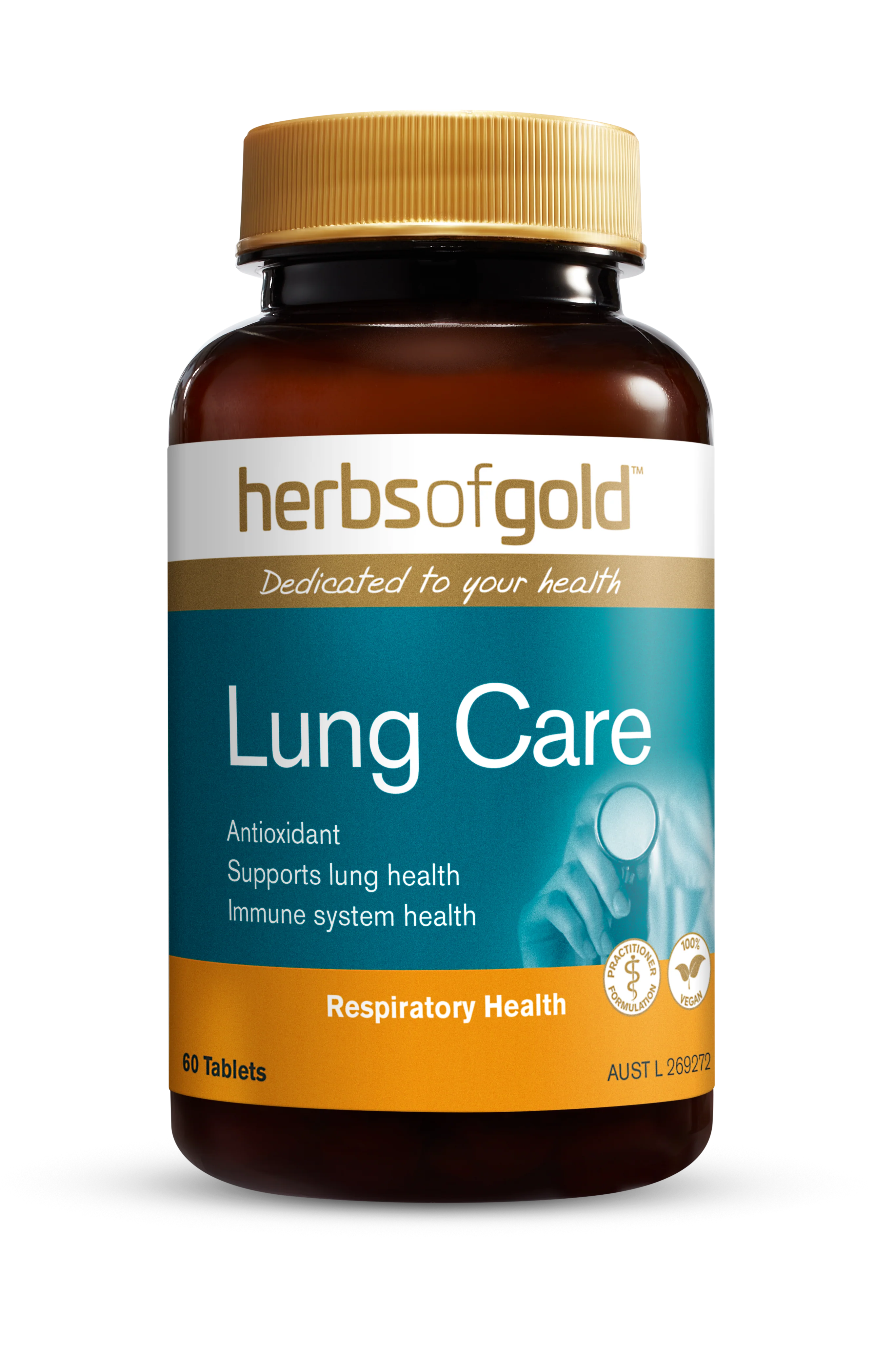 Herbs of Gold Lung Care 60 tablets
