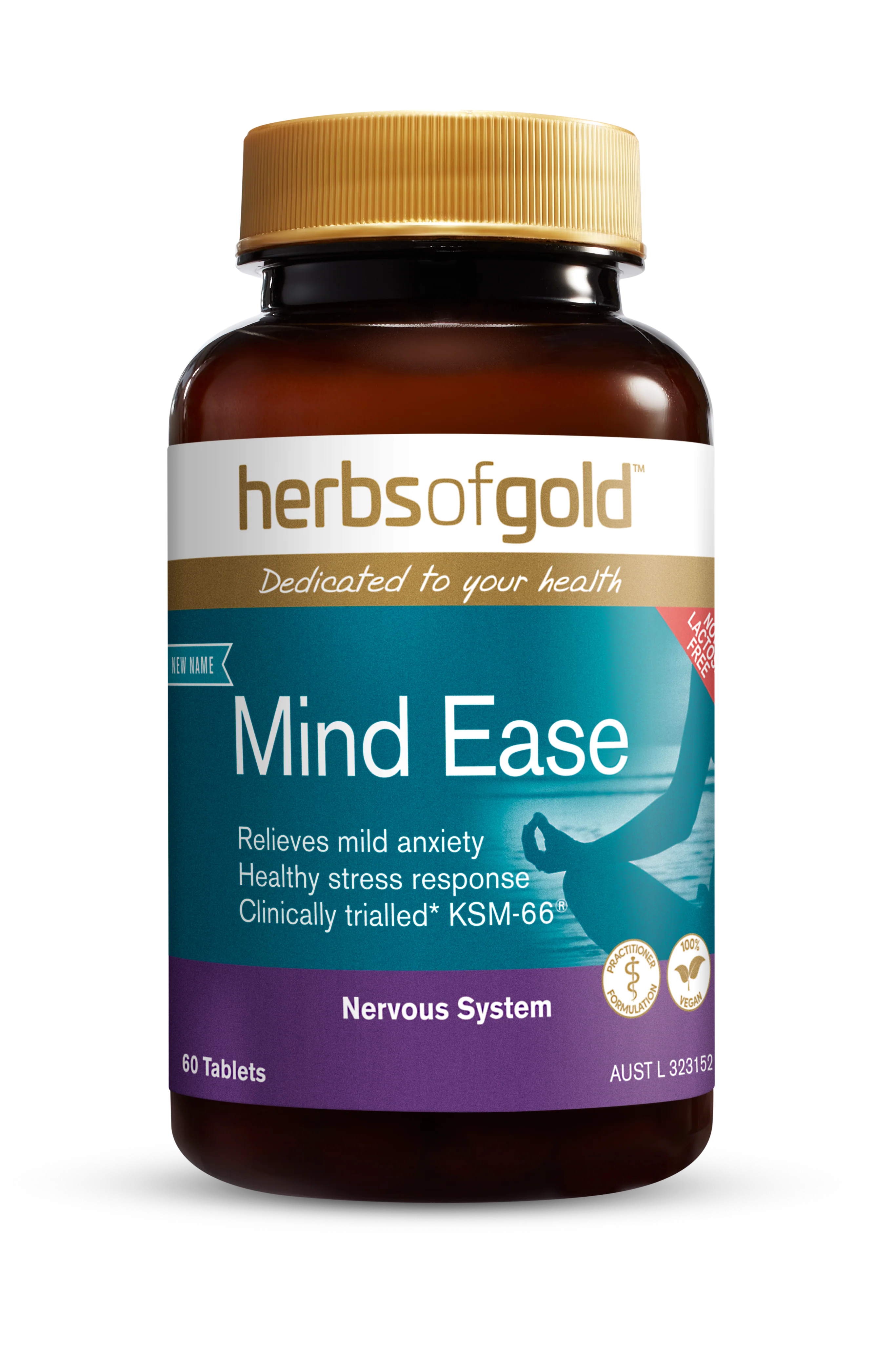 Herbs of Gold Mind Ease 60 tablets