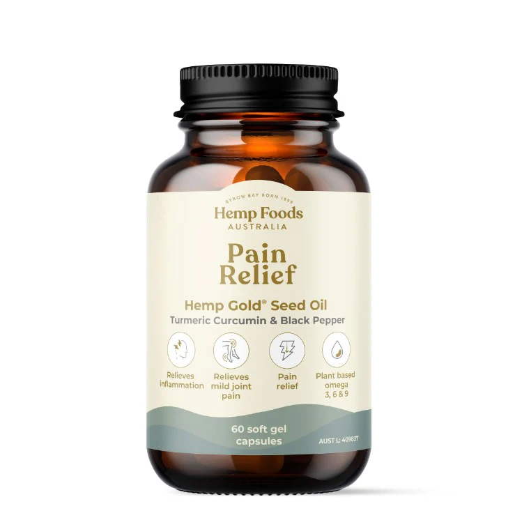 HFA Pain Relief Capsules with Hemp Gold® Seed Oil 60 Caps