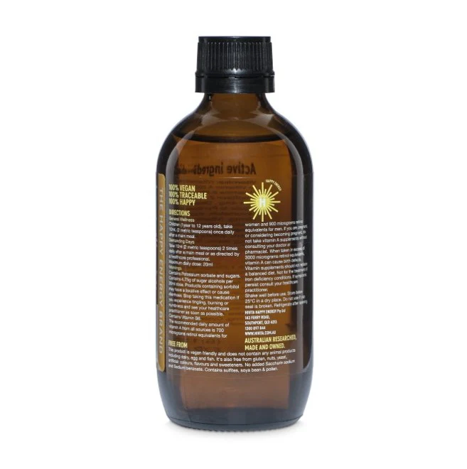 Hivita Happy Energy Liquid Multivitamin for Kids 200ml - Image 2