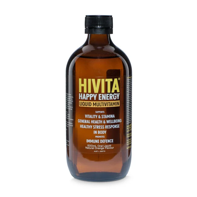 Hivita Happy Energy Liquid Multivitamin 500mL