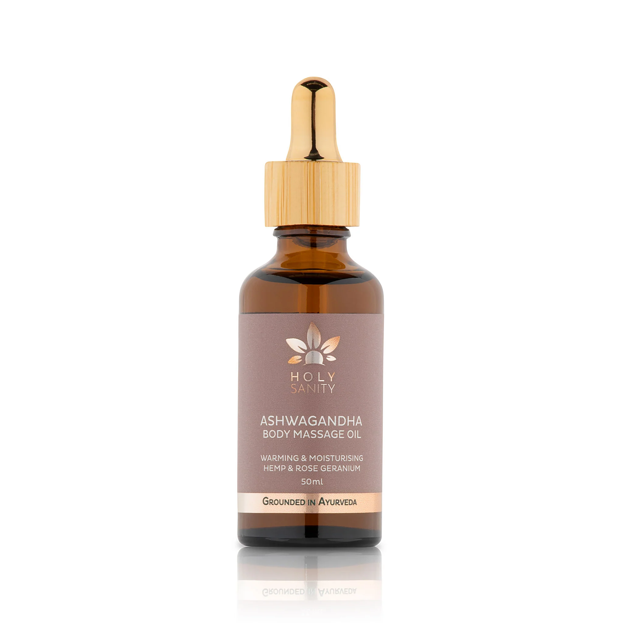 Holy Sanity Ashwagandha Body Massage Oil 50ml