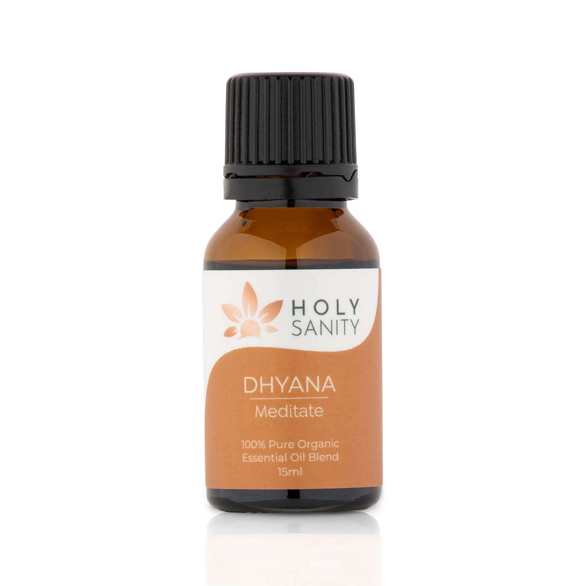 Holy Sanity Organic Essential Oil Blend Dhyana Meditate 15ml