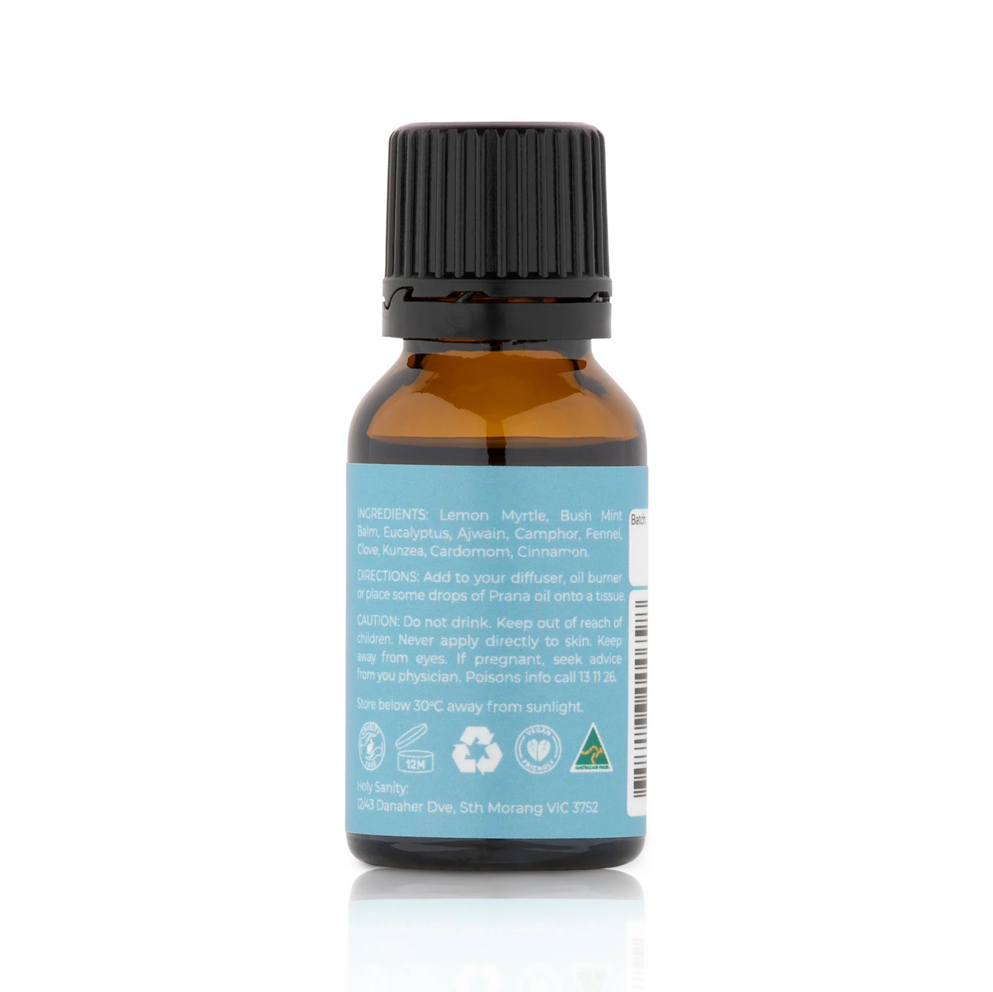Holy Sanity Organic Essential Oil Blend Prana Breathe 15ml - Image 2