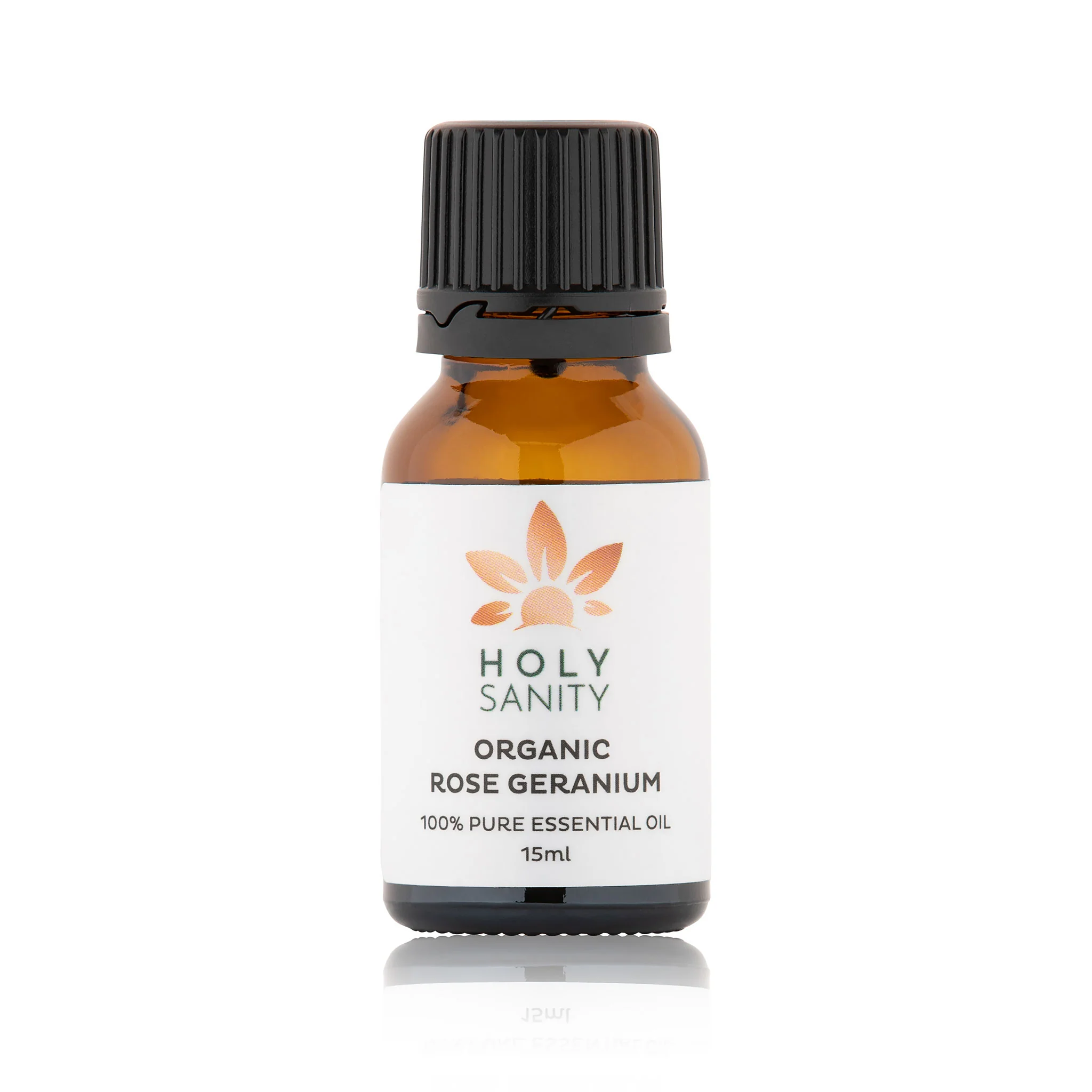 Holy Sanity Organic Essential Oil Rose Geranium 15ml