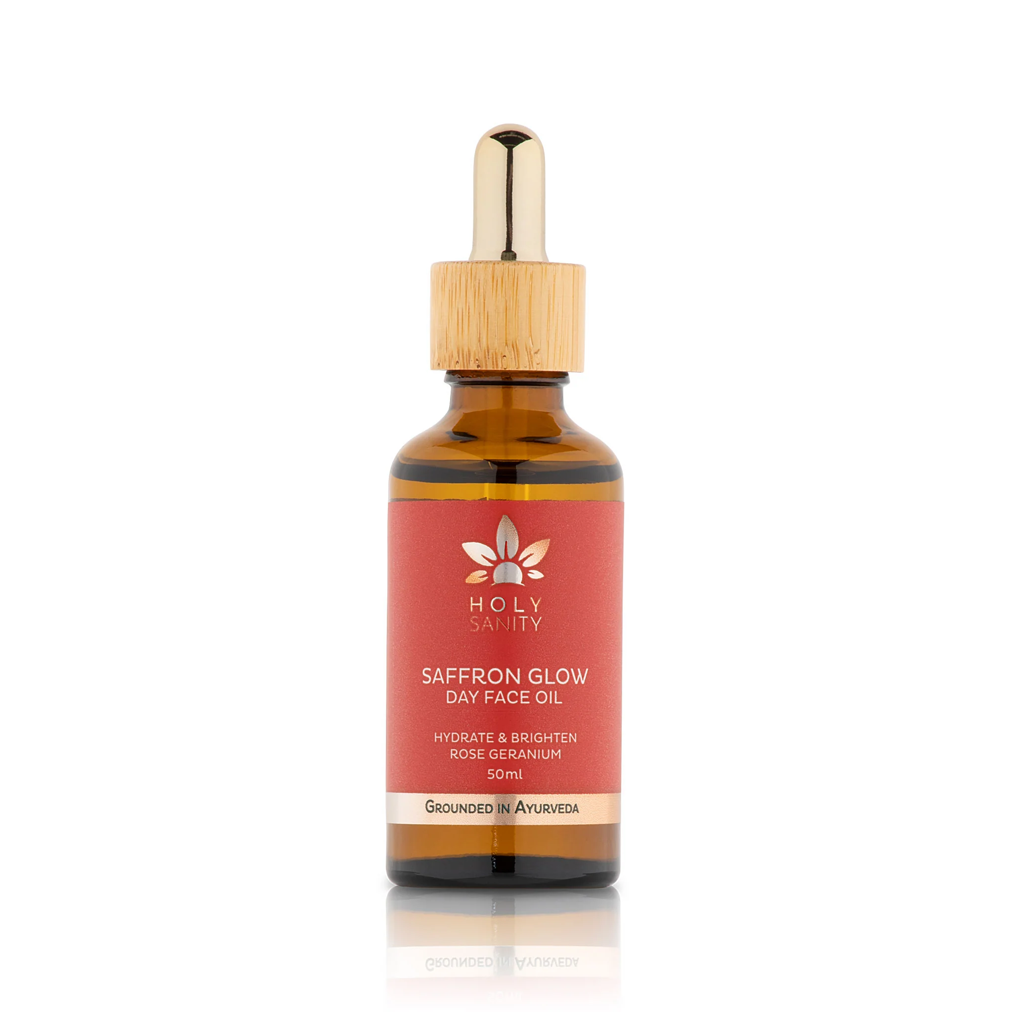Holy Sanity Saffron Glow Day Face Oil - Image 2