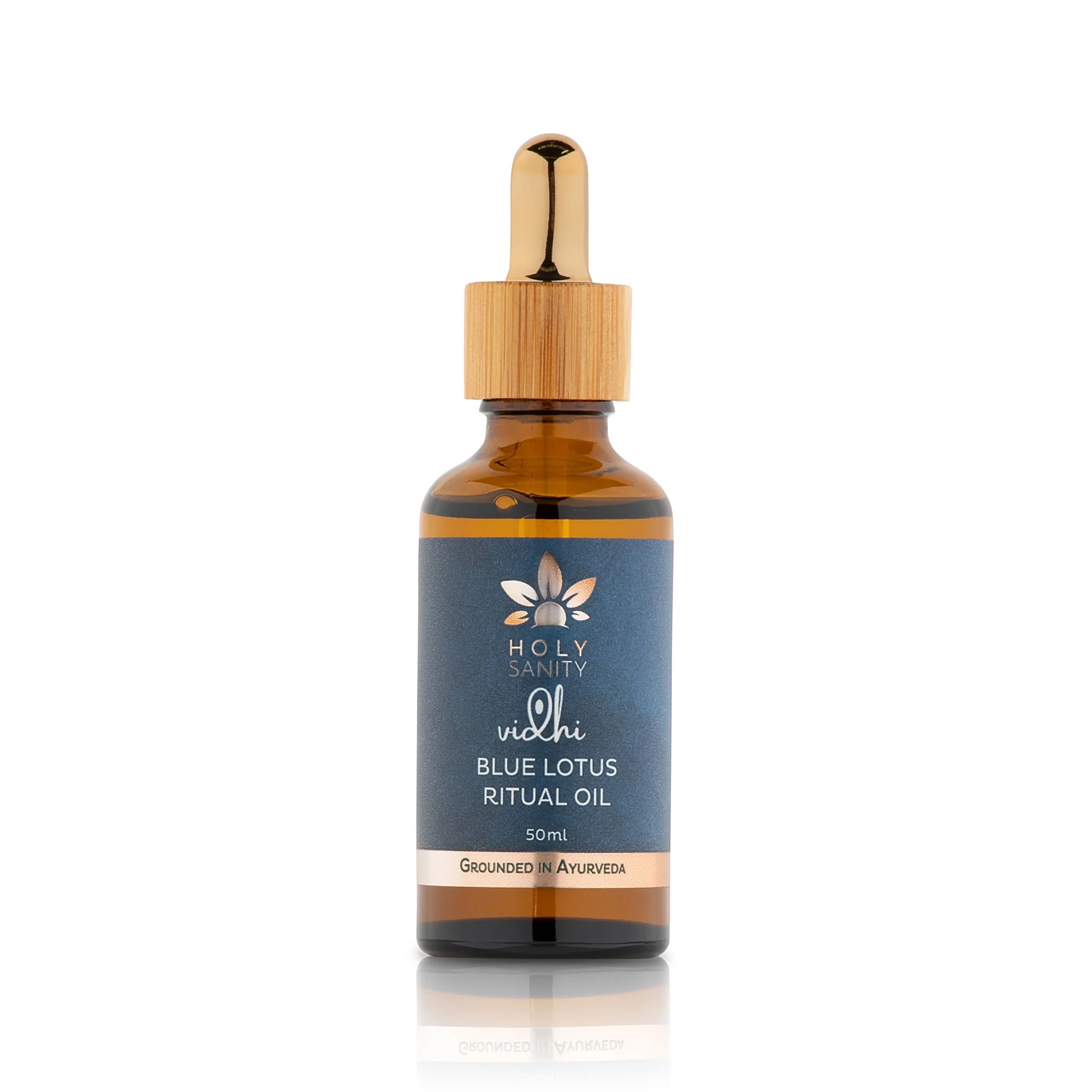 Holy Sanity Vidhi Blue Lotus Ritual Oil - Image 2