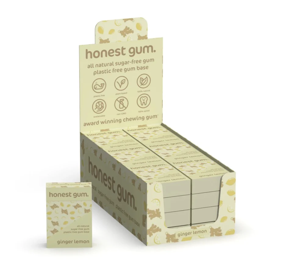 Honest Gum Chewing Gum 15pcs (21g) x 20 - Image 3