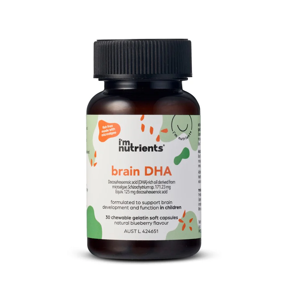 I’m Nutrients Brain DHA Children’s Chewable Soft Gel Capsules