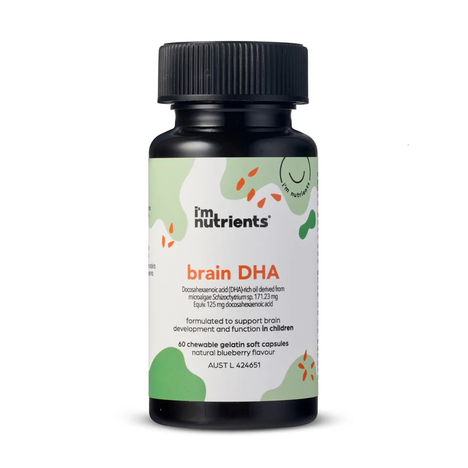 I’m Nutrients Brain DHA Children’s Chewable Soft Gel Capsules - Image 4