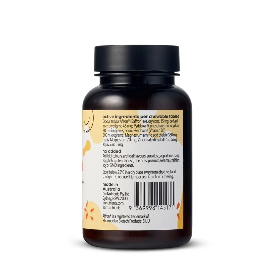 I’m Nutrients Calm Mind Children’s Chewable Tablets - Image 3