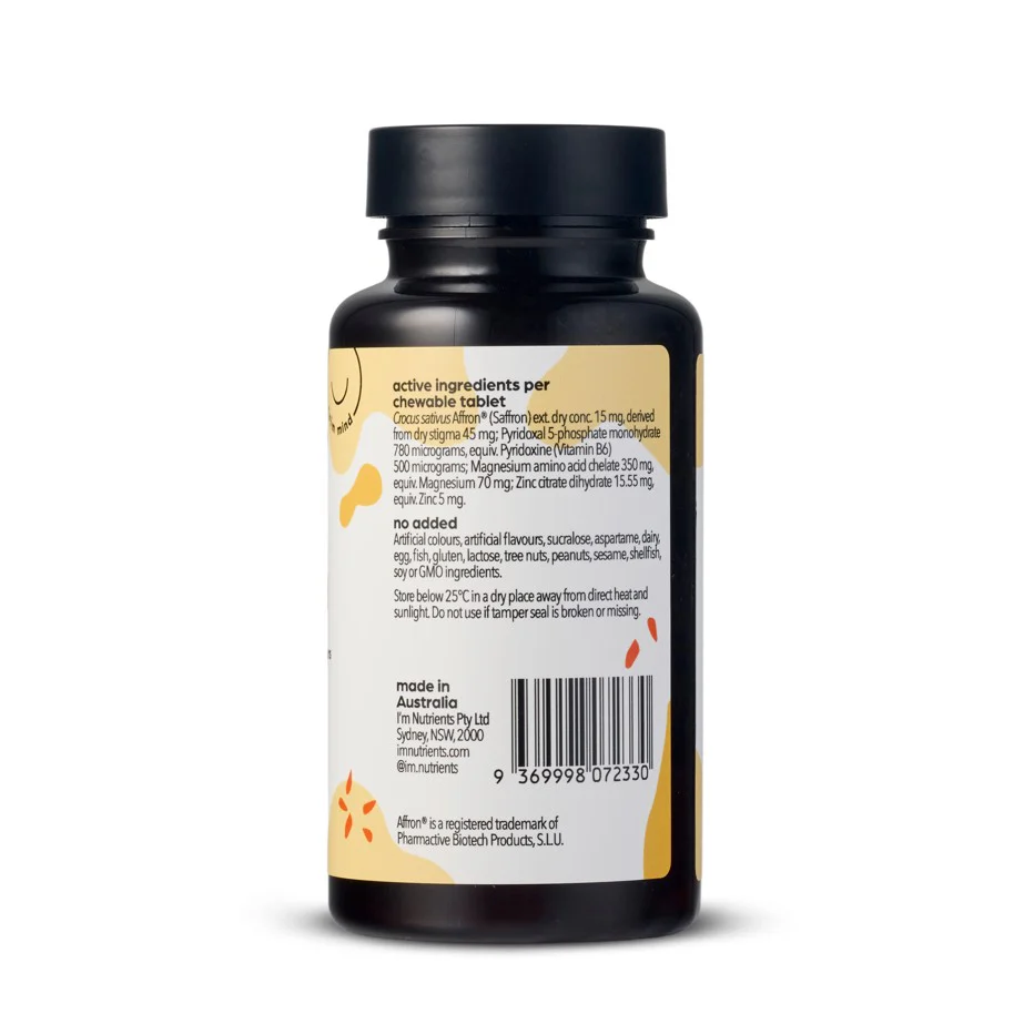 I’m Nutrients Calm Mind Children’s Chewable Tablets - Image 6