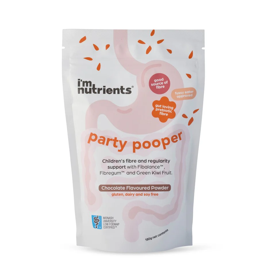 I’m Nutrients Party Pooper Children's Digestive Health and Regularity Support 180g