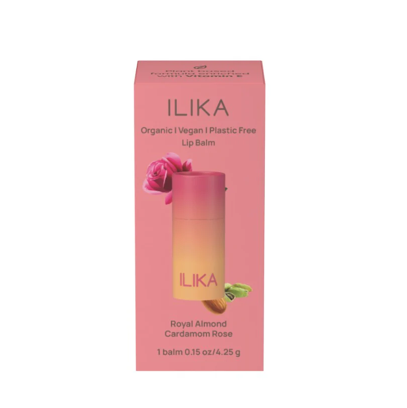 ILIKA Lip Balm 0.15oz Almond Cardamom Rose