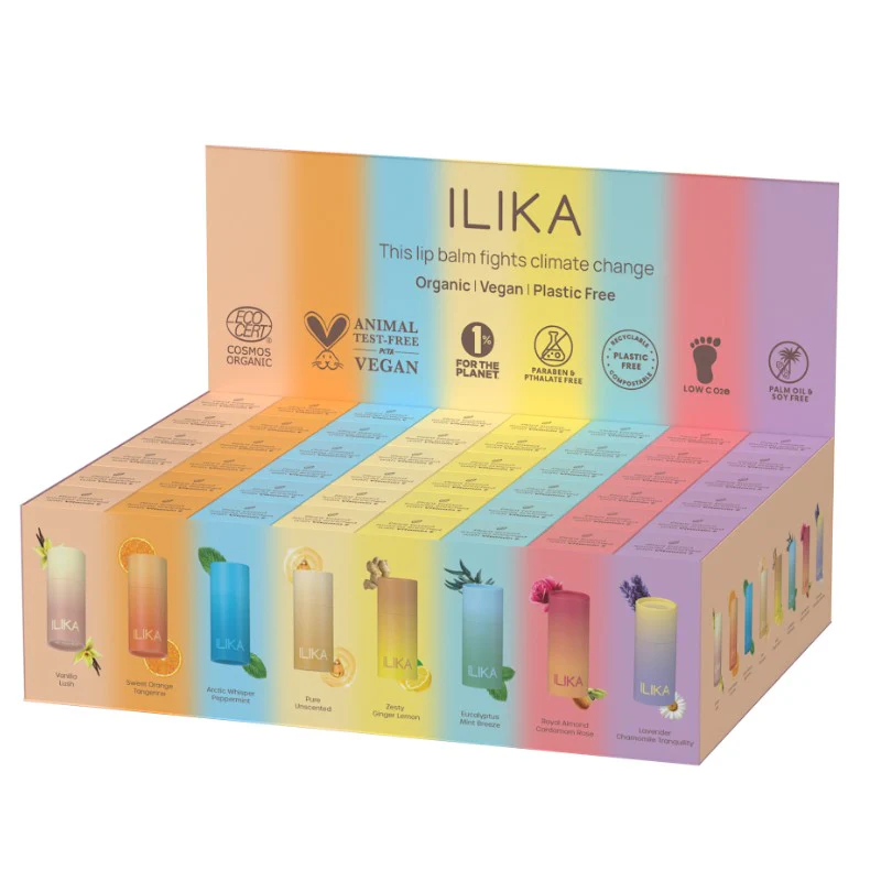 ILIKA Lip Balm 0.15oz Assorted - Box of 48