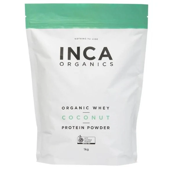 Inca Organics Organic Whey Protein Powder Coconut - Image 3