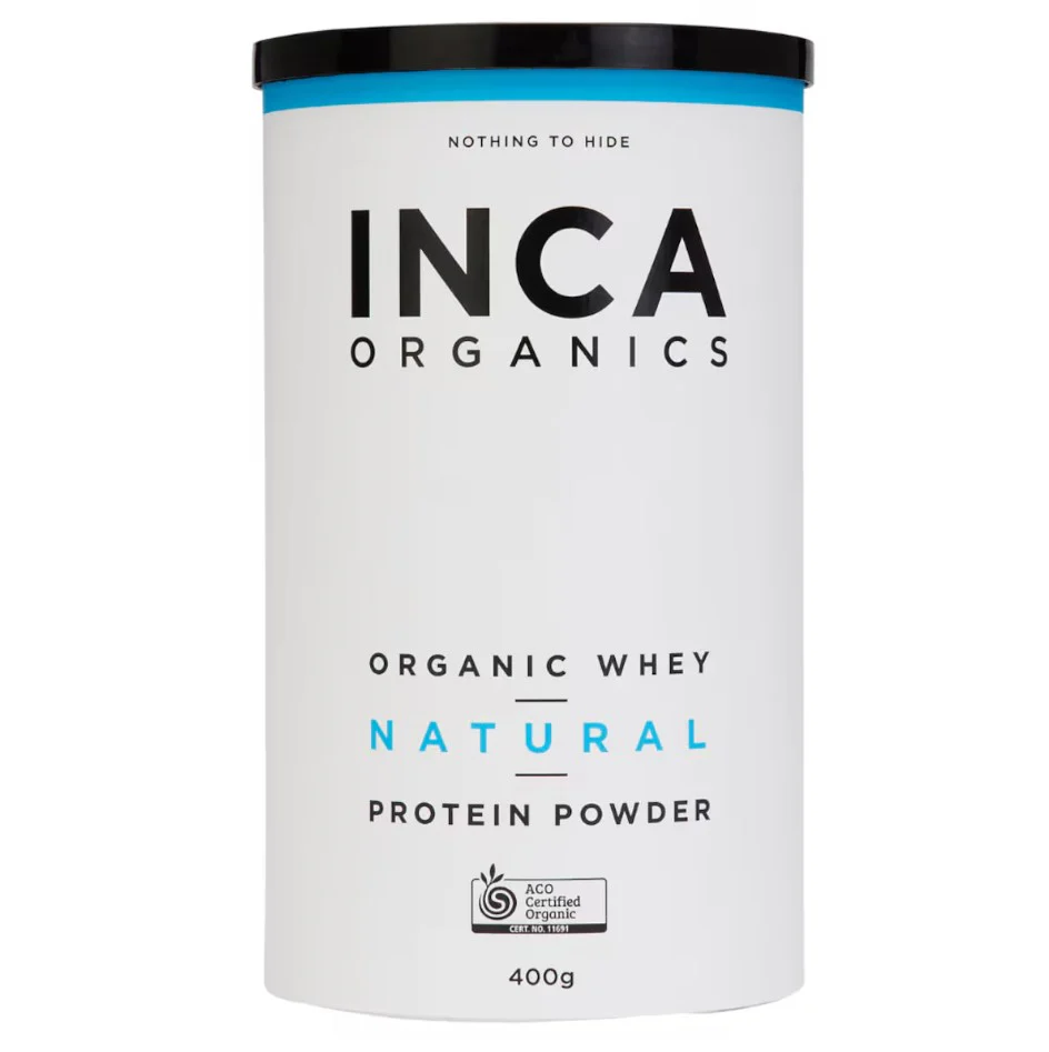 Inca Organics Organic Whey Protein Powder Natural