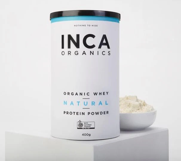 Inca Organics Organic Whey Protein Powder Natural - Image 4