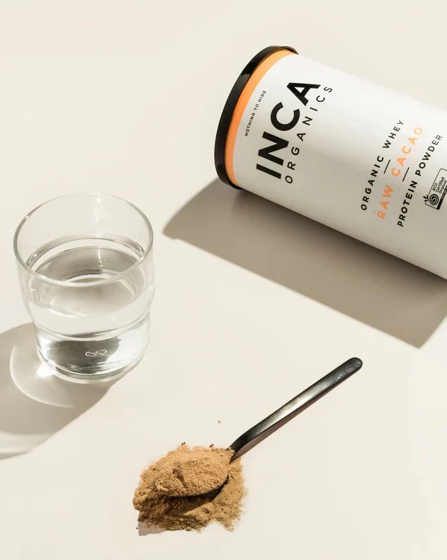 Inca Organics Organic Whey Protein Powder Raw Cacao - Image 3