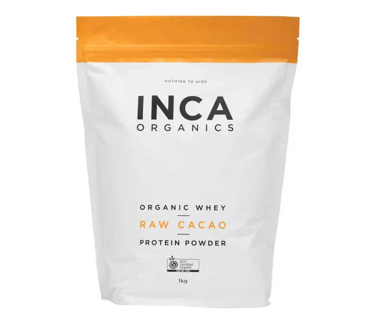 Inca Organics Organic Whey Protein Powder Raw Cacao - Image 4