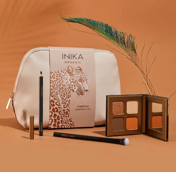INIKA Organic Cheetah Eyeshadow Set