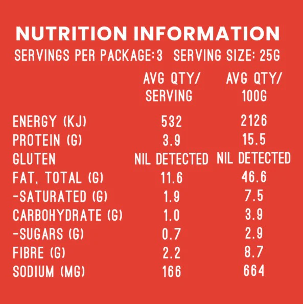 Keep Keto Crackers Sweet Chilli 75g - Image 2