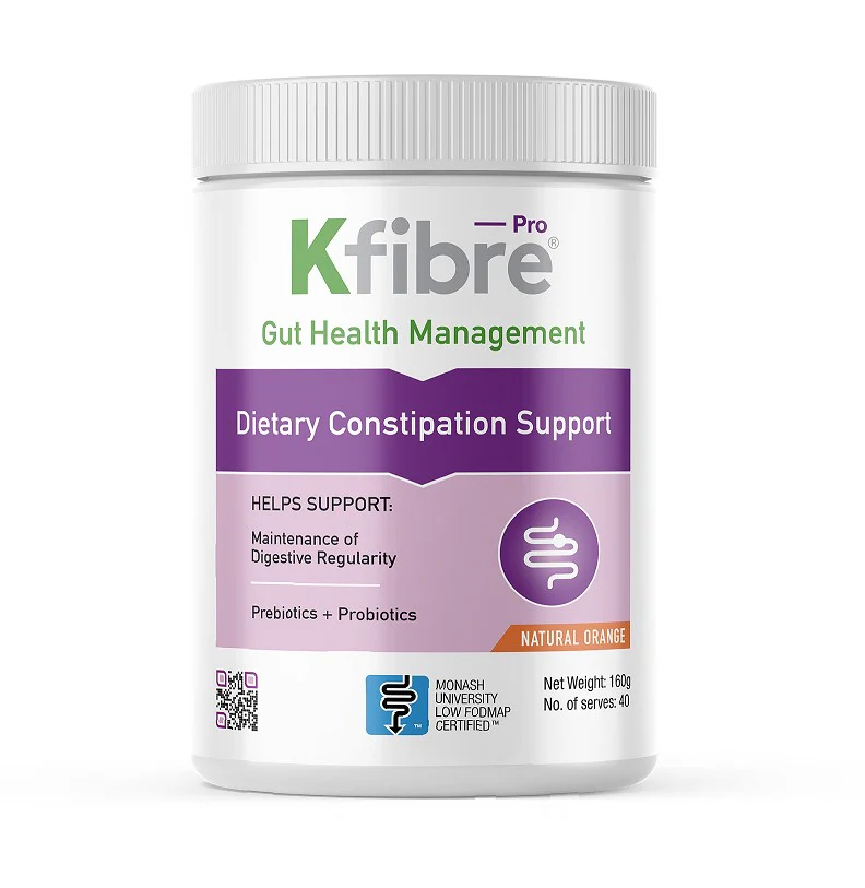 Kfibre Pro Dietary Constipation Support Natural Orange 160g