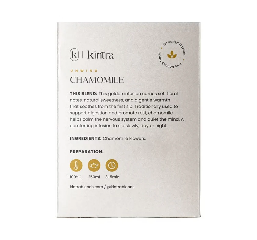 Kintra Foods Chamomile 45g 32 tea bags - Image 2