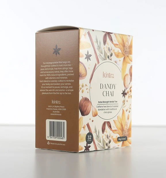 Kintra Foods Dandy Chai Blend 32 Tea Bags - Image 3