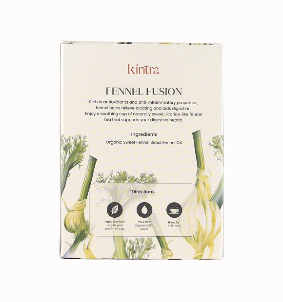 Kintra Foods Fennel Fusion Tea Bags 25 Tea Bags - Image 2