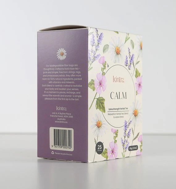 Kintra Foods Herbal Tea Calm 25 Tea Bags - Image 3