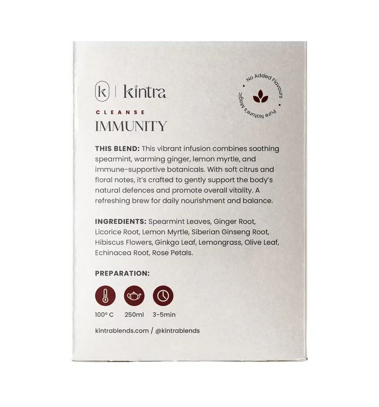 Kintra Foods Immunity 65g 25 tea bags - Image 2