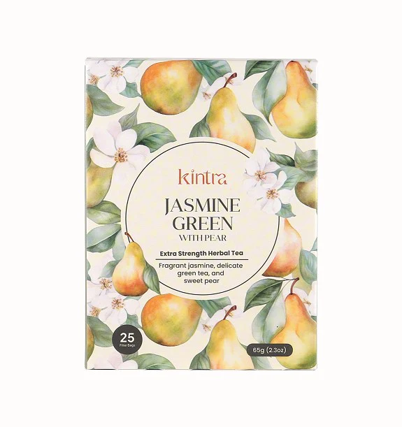 Kintra Foods Jasmine Green with Pear 25 Teabags