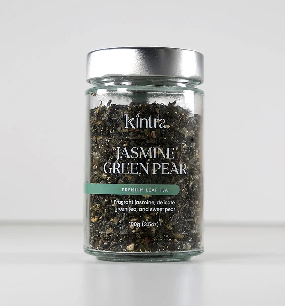 Kintra Foods Jasmine Green with Pear Loose Leaf Tea 100g