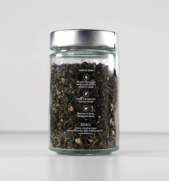 Kintra Foods Jasmine Green with Pear Loose Leaf Tea 100g - Image 2